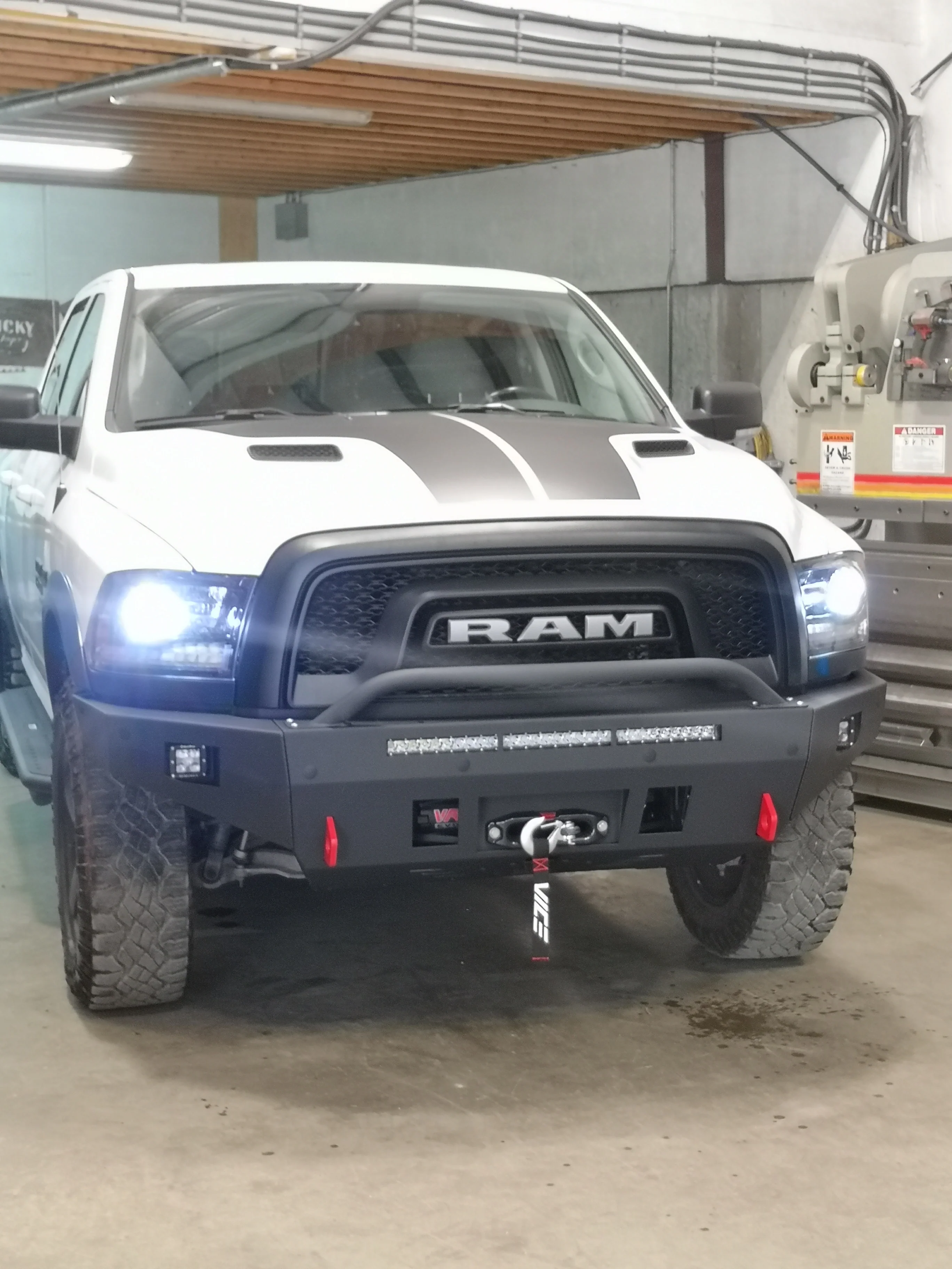 2015-2018 RAM REBEL & 2019-2023 WARLOCK CLASSIC | MOD V2 Bumper - Image 14