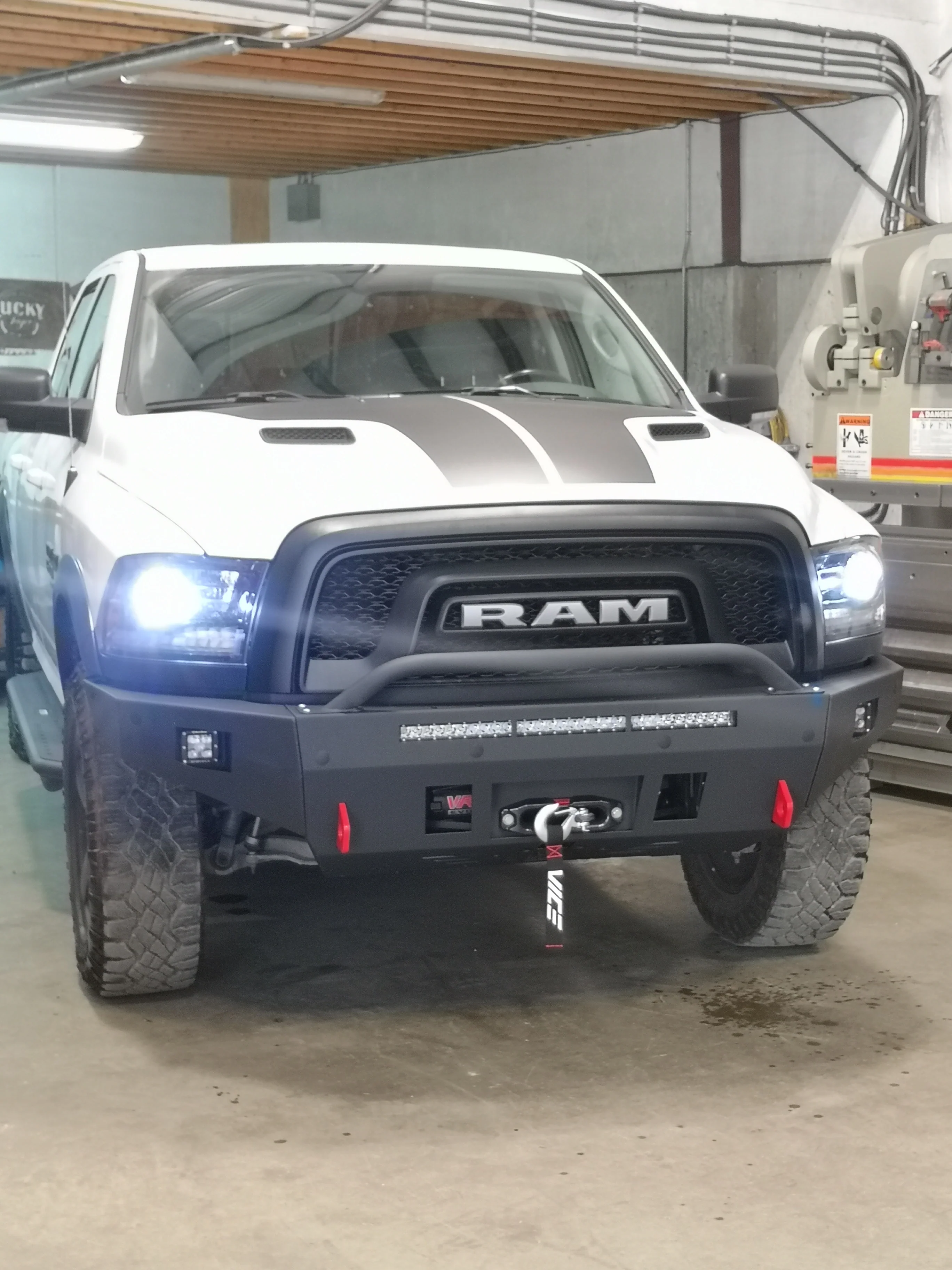 2015-2018 RAM REBEL & 2019-2023 WARLOCK CLASSIC | MOD V2 Bumper - Image 15