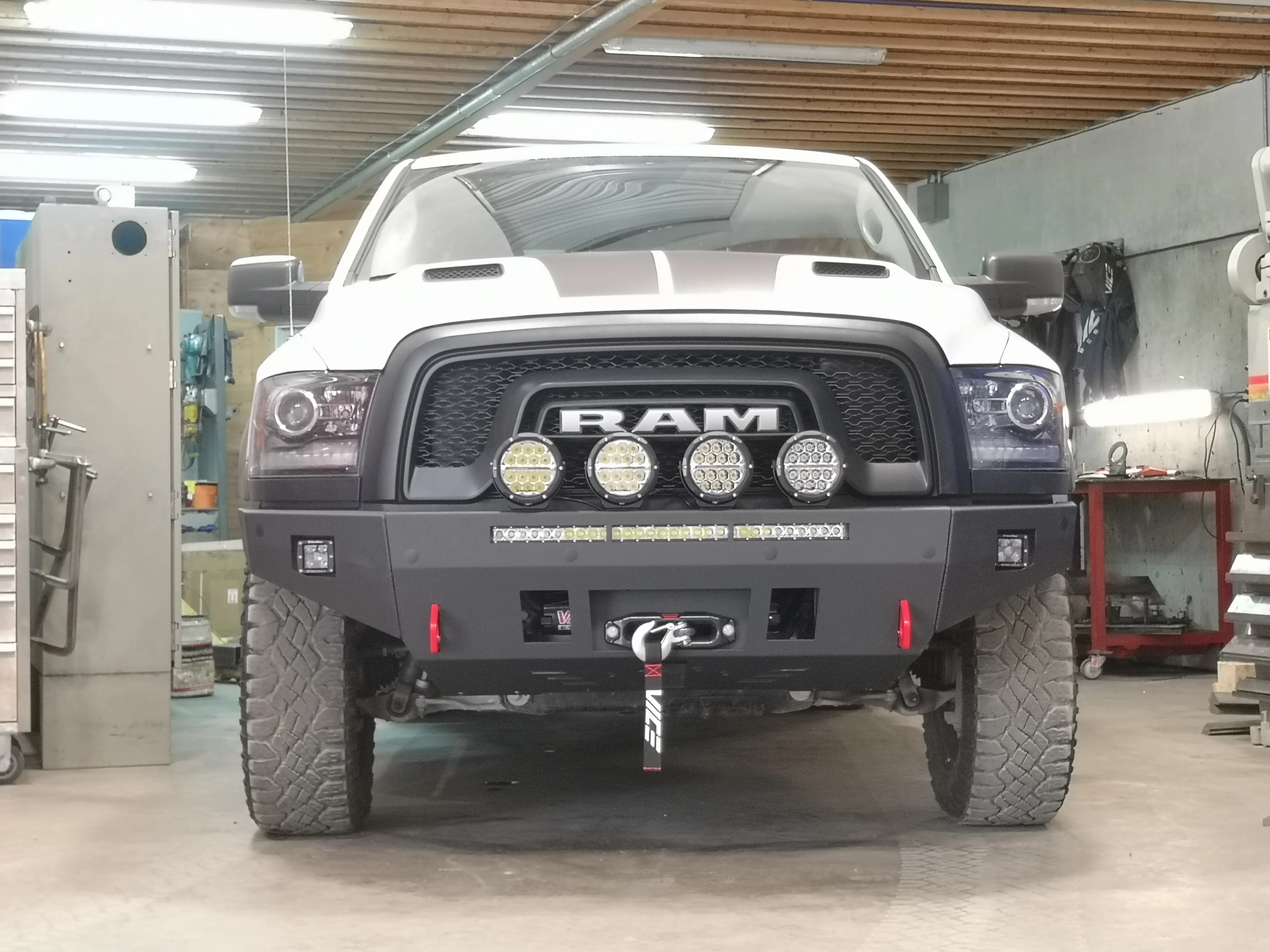 2015-2018 RAM REBEL & 2019-2023 WARLOCK CLASSIC | MOD V2 Bumper - Image 16