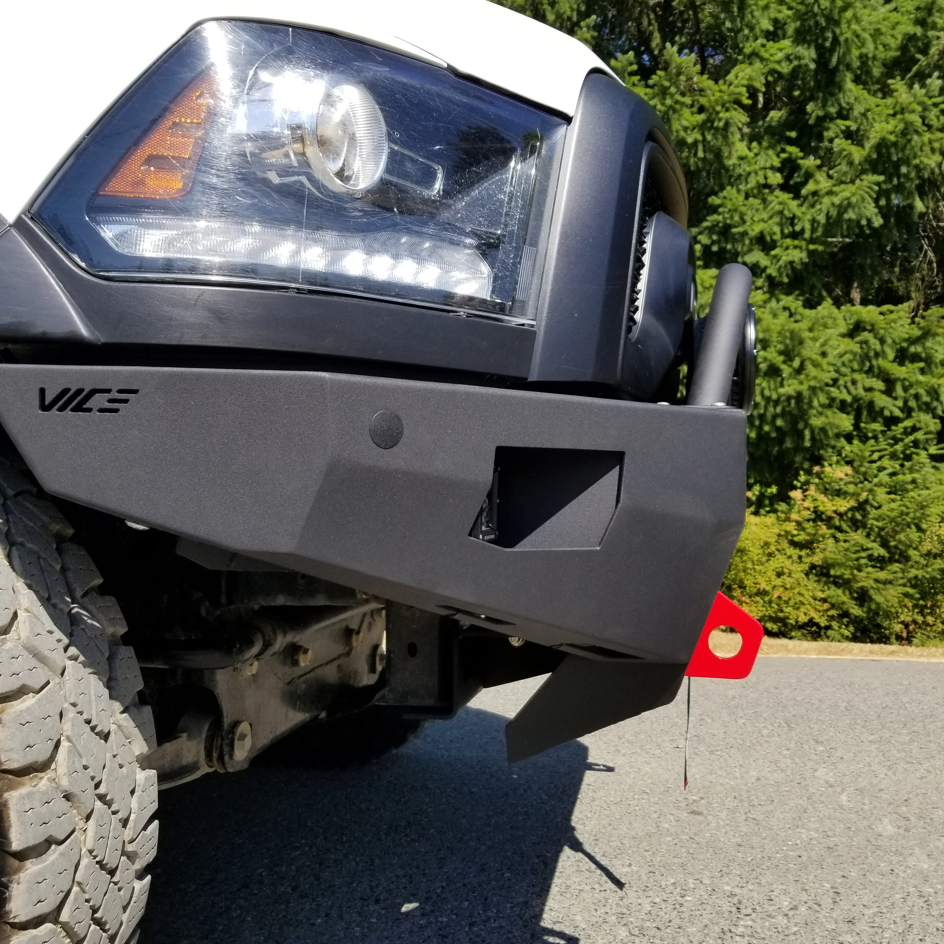 2015-2018 RAM REBEL & 2019-2023 WARLOCK CLASSIC | MOD V2 Bumper - Image 6