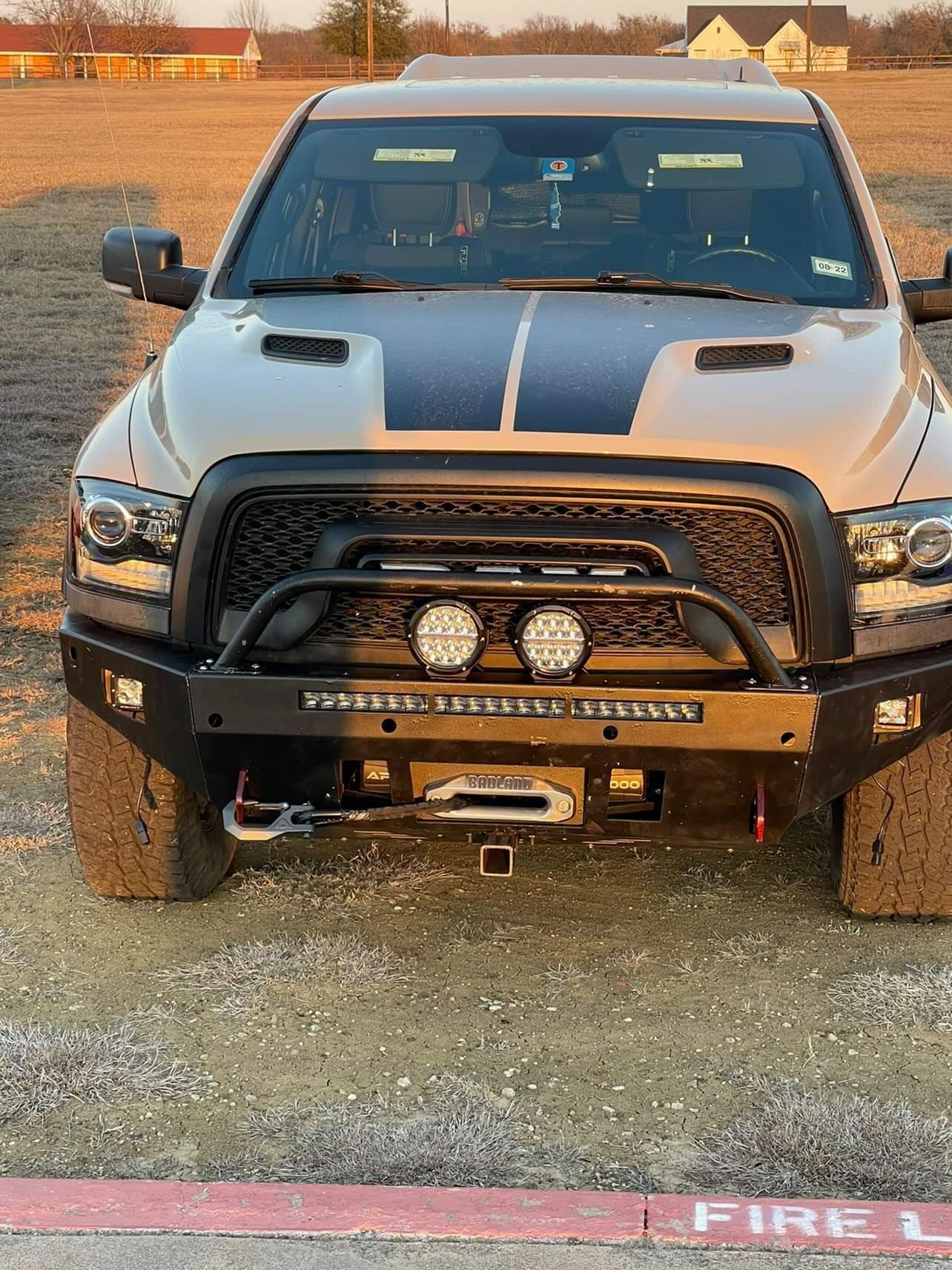 2015-2018 RAM REBEL & 2019-2023 WARLOCK CLASSIC | MOD V2 Bumper - Image 8