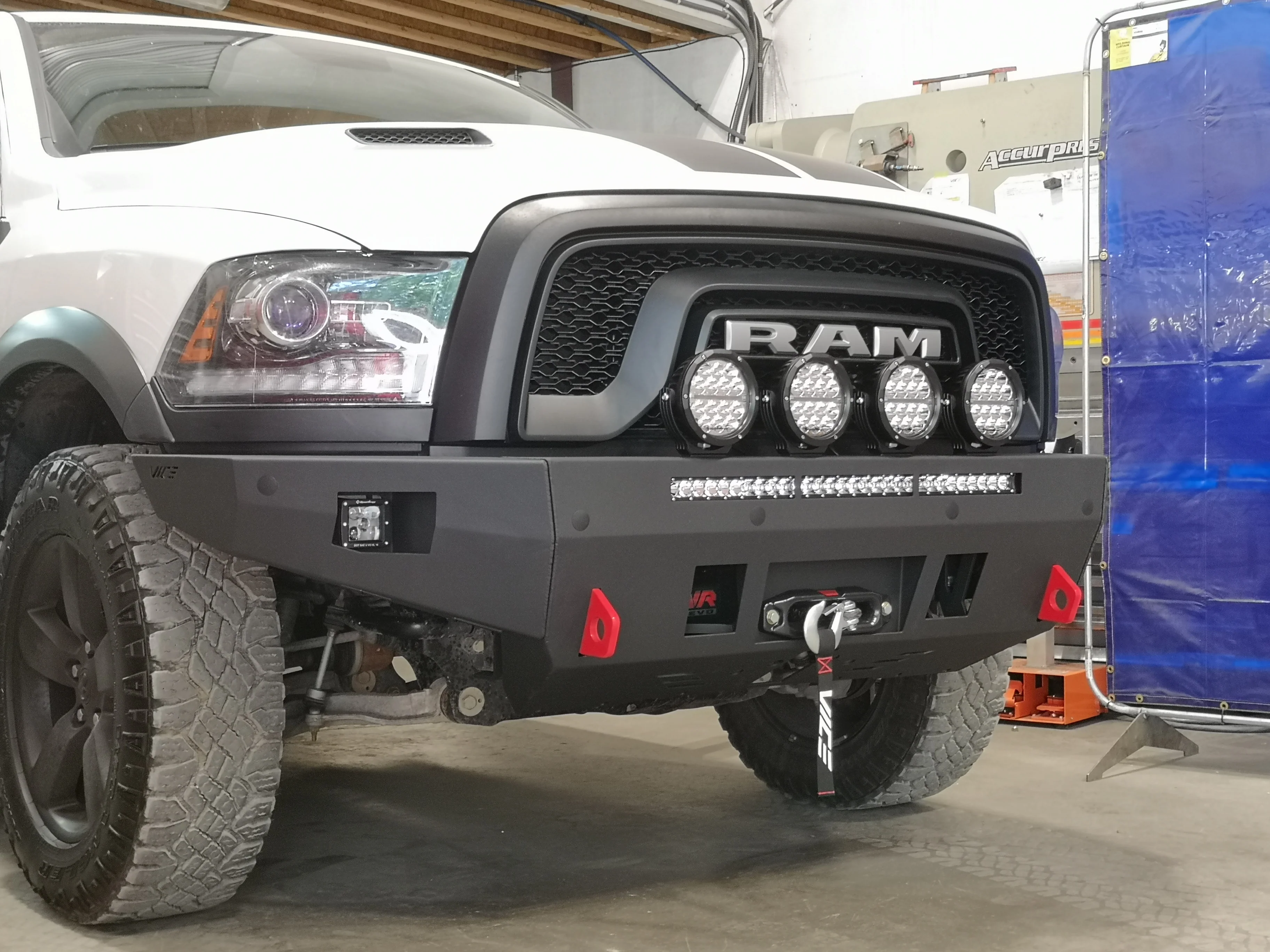 2015-2018 RAM REBEL & 2019-2023 WARLOCK CLASSIC | MOD V2 Bumper - Image 9