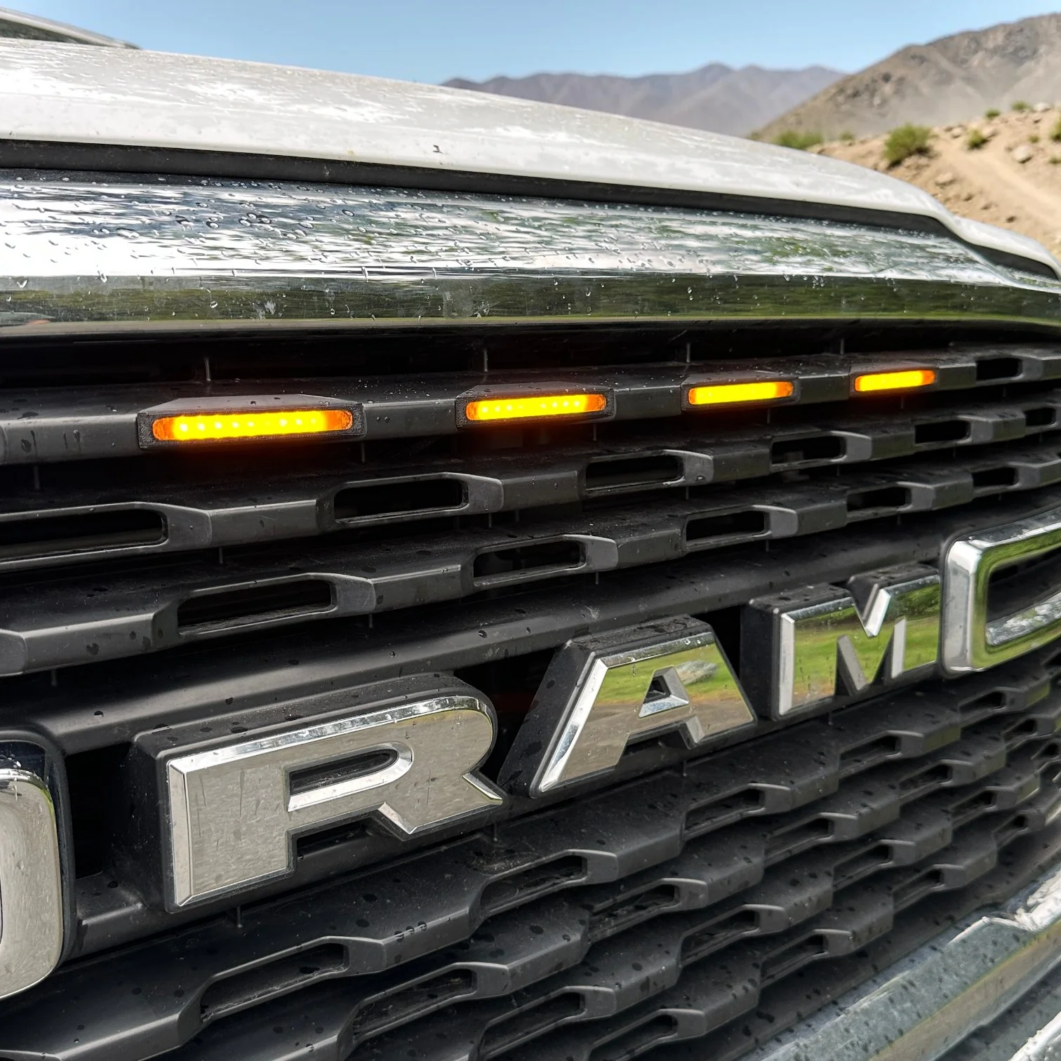 Amber LED Grille Lights