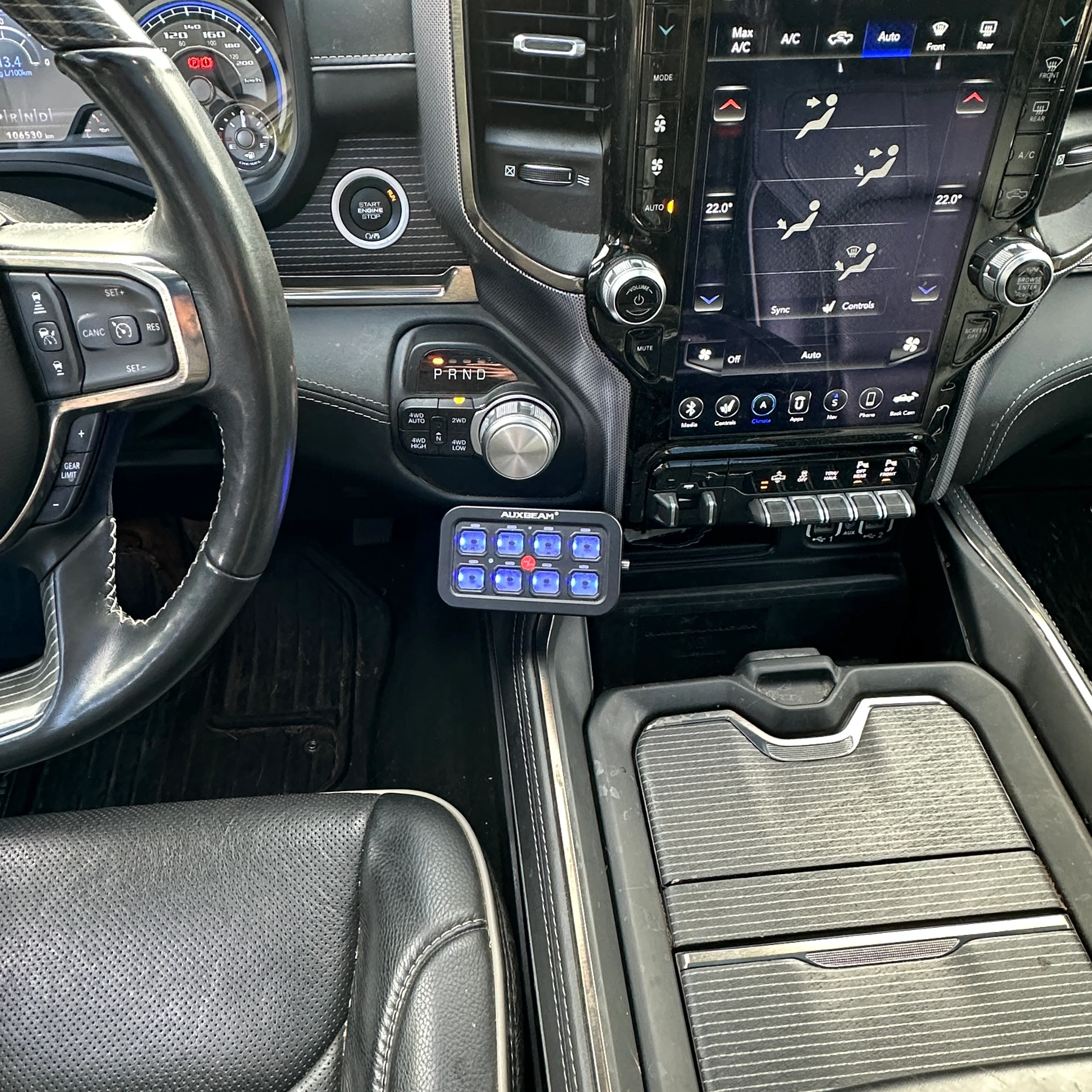 Mounting Kit for Auxbeam Switch Panel | 5th Gen |  2019 - 2026 RAM 1500 DT & Rebel - Image 5