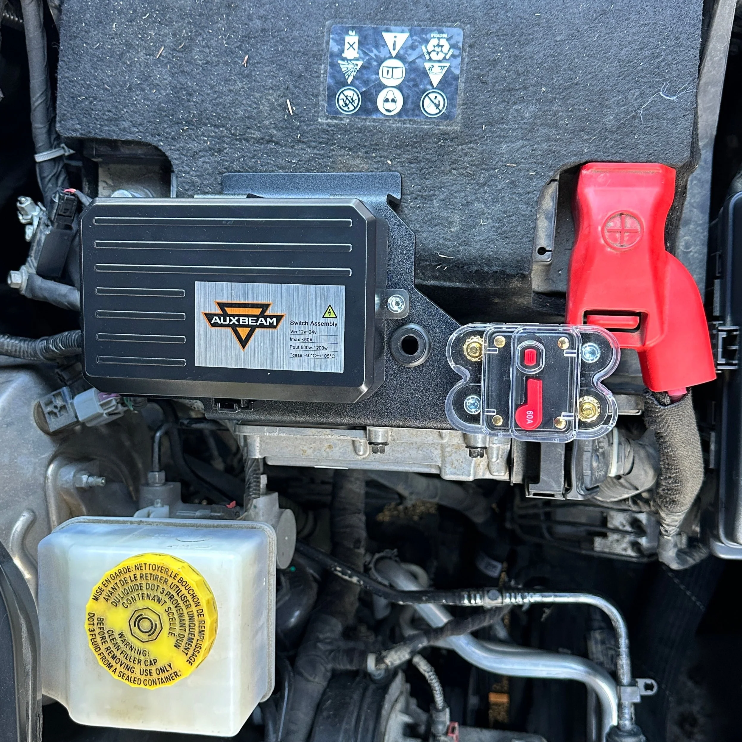 Mounting Kit for Auxbeam Switch Panel | 5th Gen |  2019 - 2026 RAM 1500 DT & Rebel - Image 7