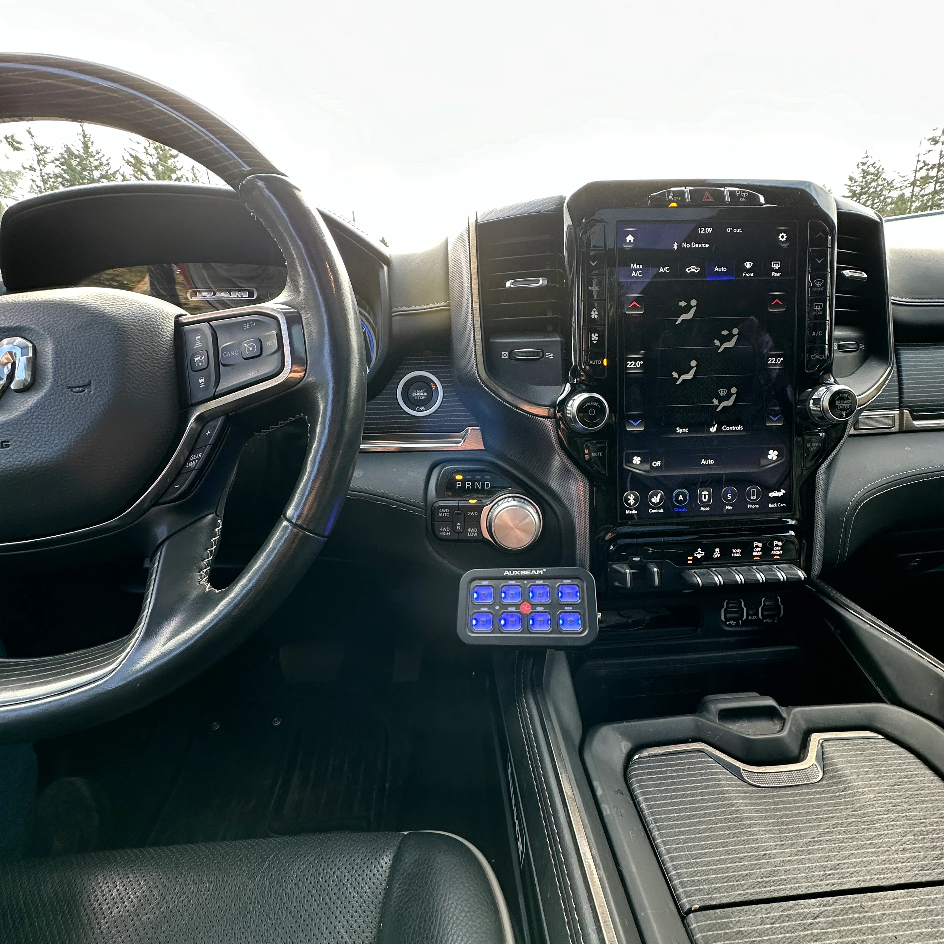 Mounting Kit for Auxbeam Switch Panel | 5th Gen |  2019 - 2026 RAM 1500 DT & Rebel - Image 8