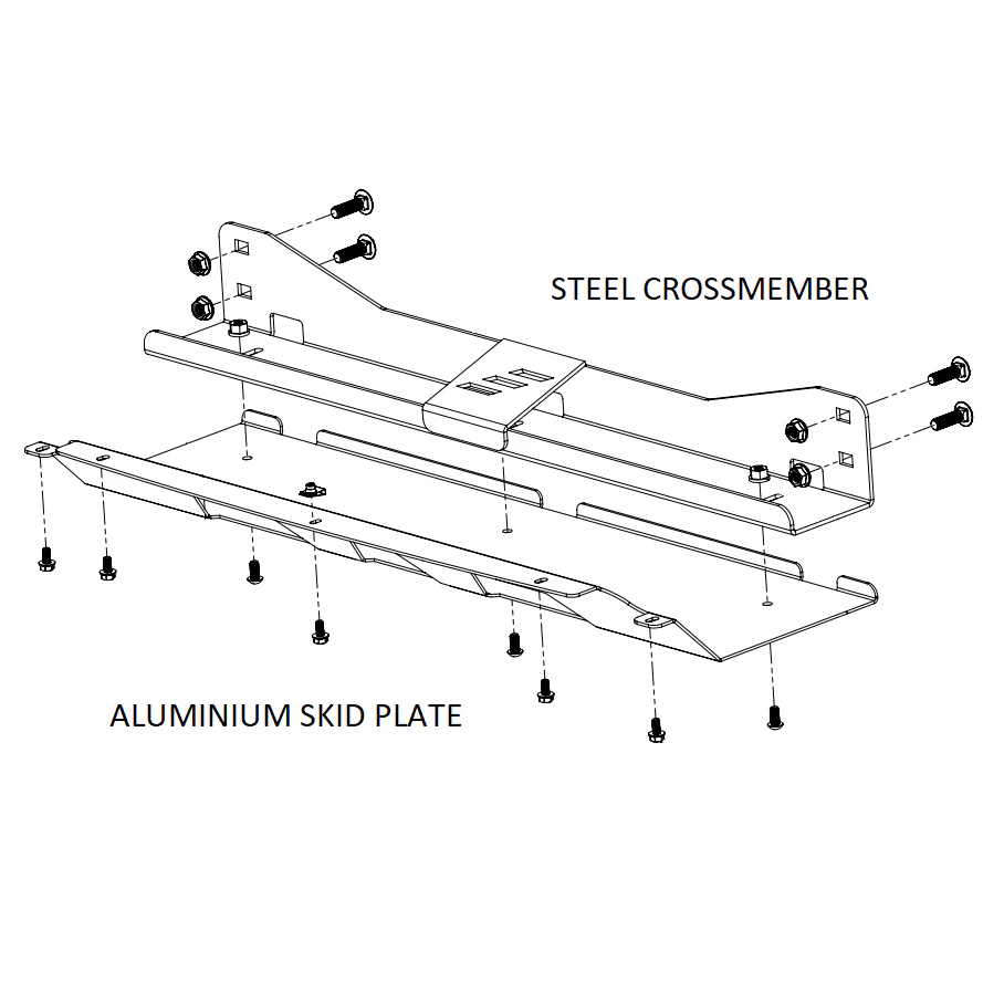 Defender Skid Plate System | 2019-2026 RAM 2500-3500 | 5th Gen - Image 7