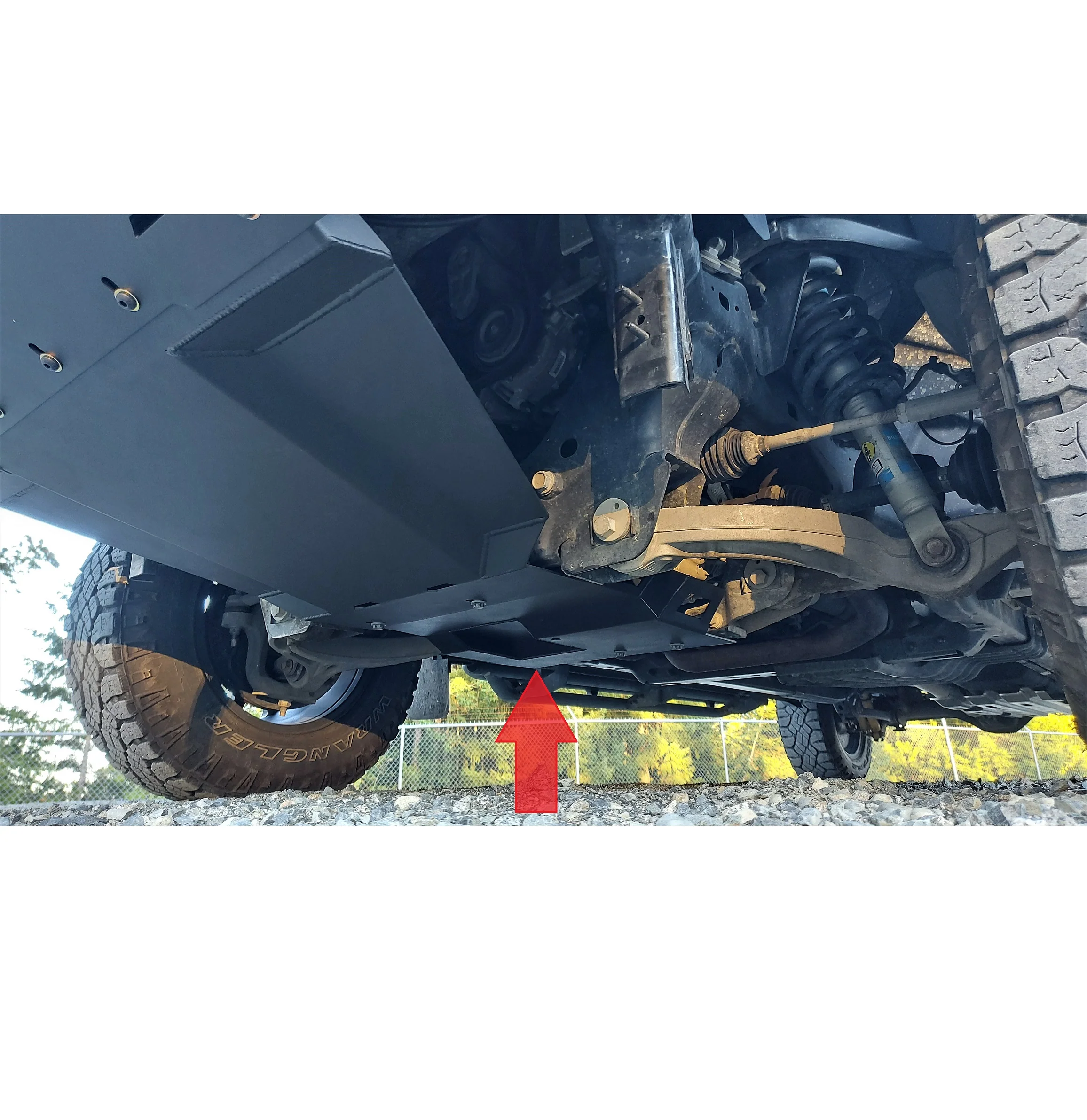 Front Differential & Steering Skid Plate | 5th Gen | 2021 - 2024 RAM TRX - Image 4