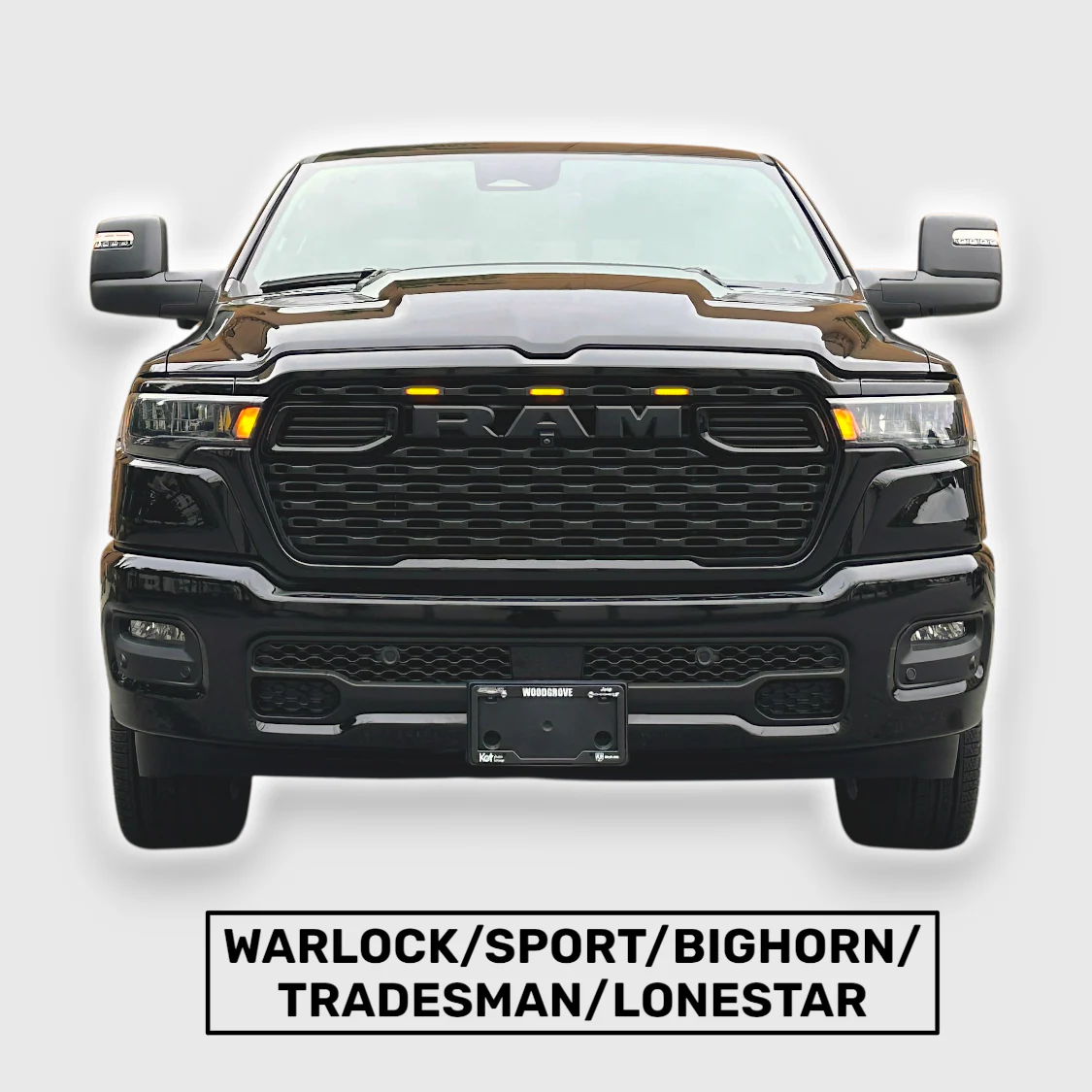 Amber Grille LED Marker Lights | 2025+ RAM 1500DT Trucks - Image 3