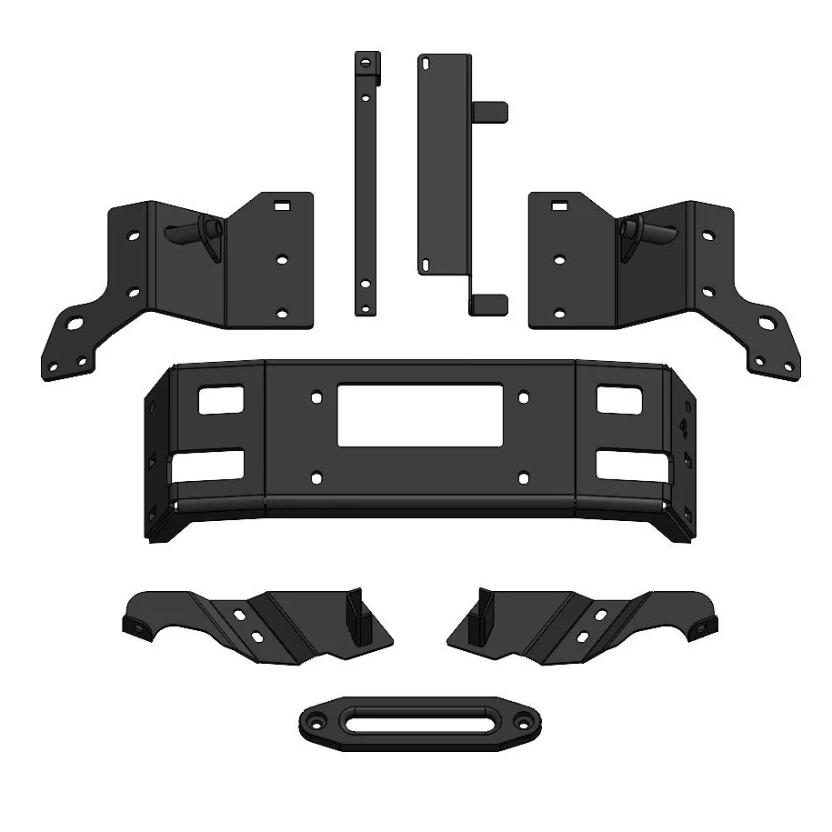 Hidden Winch Mount | 2013-2018 RAM 2500-3500 [6.7L Cummins] - Image 4