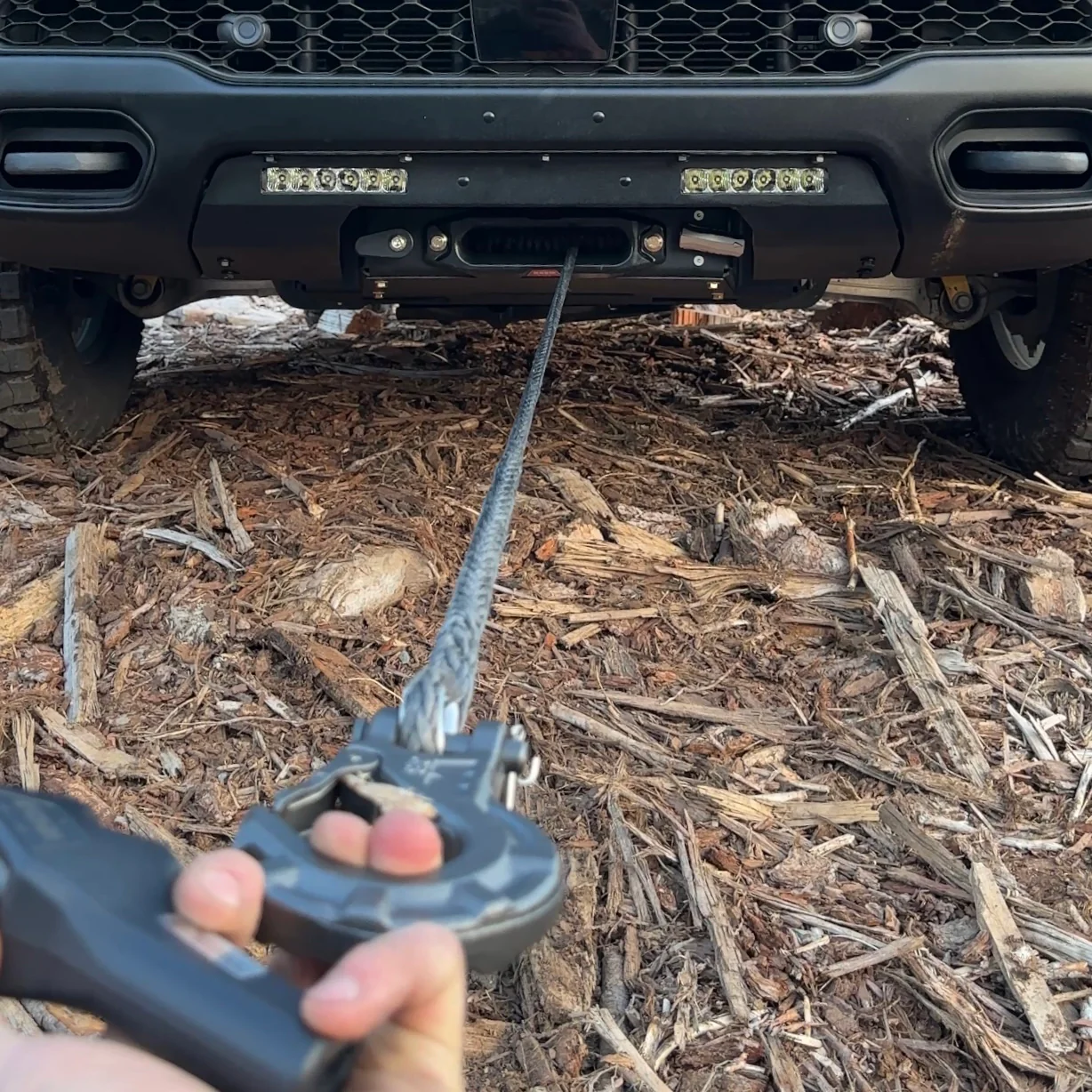 Hidden Winch Mount |5th Gen| 2025 - 2026 RAM REBEL & RHO - Image 5