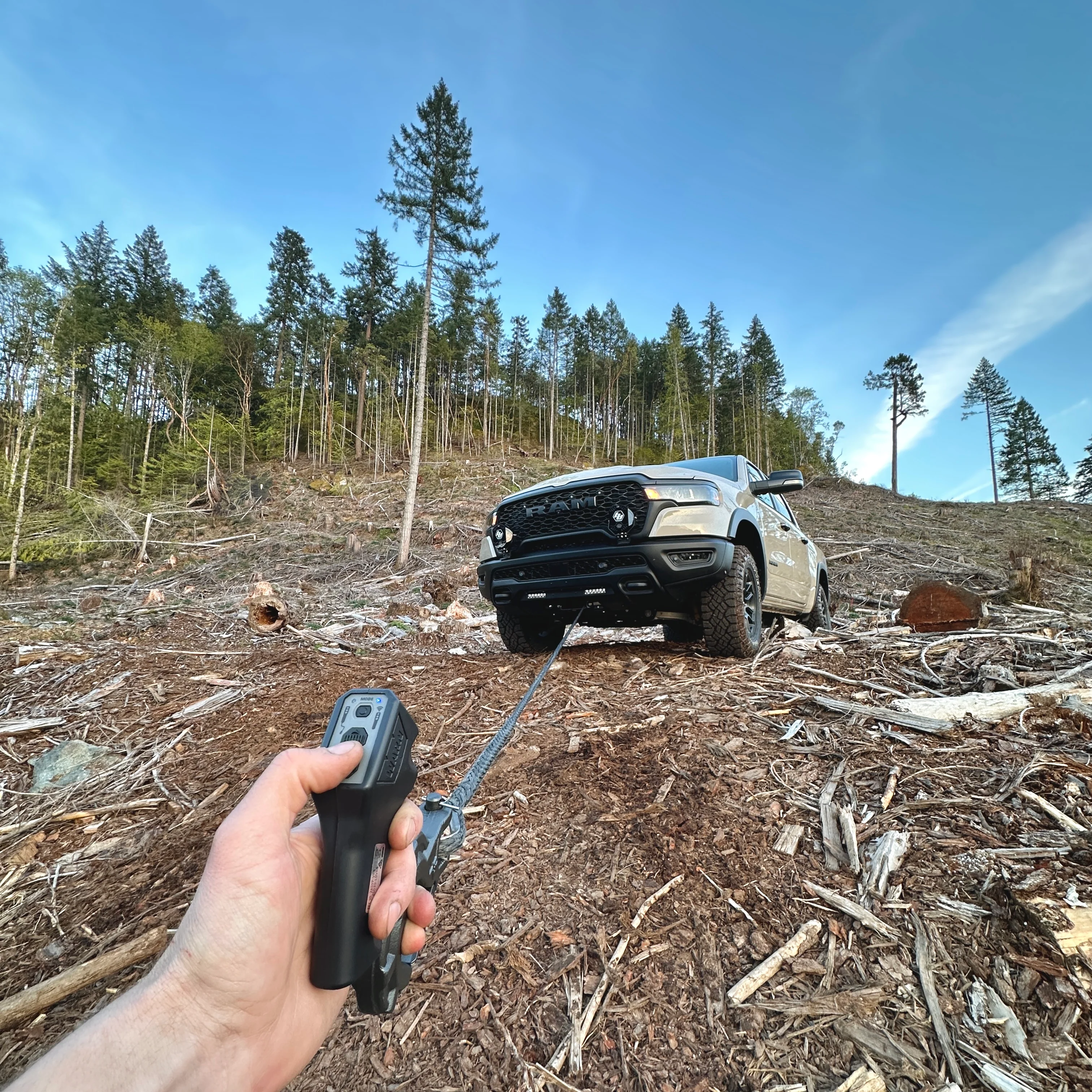 Hidden Winch Mount |5th Gen| 2025 - 2026 RAM REBEL & RHO - Image 8