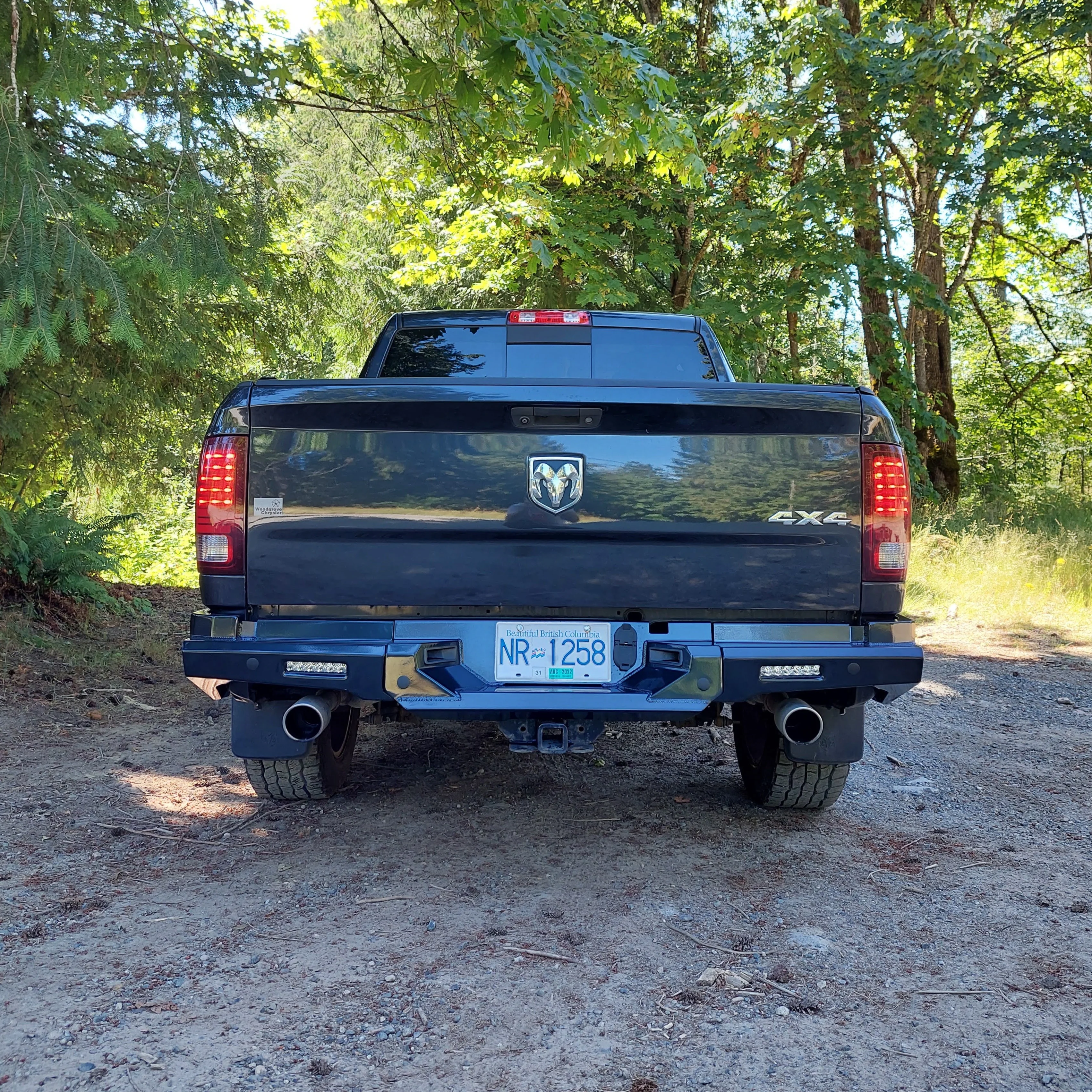 High Clearance MOD V2 Rear Bumper, 2013-18 RAM 1500 and 19+ RAM CLASSIC DS - Image 3