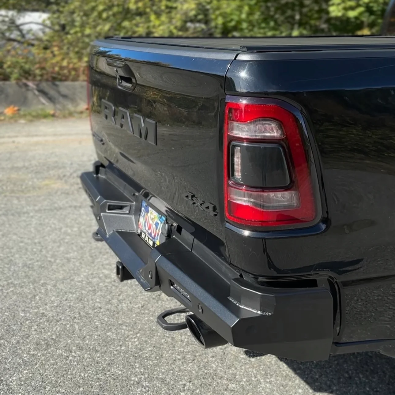 High Clearance MOD V2 Rear Bumper, 2019 - 2024 RAM 1500 DT & Rebel - Image 11