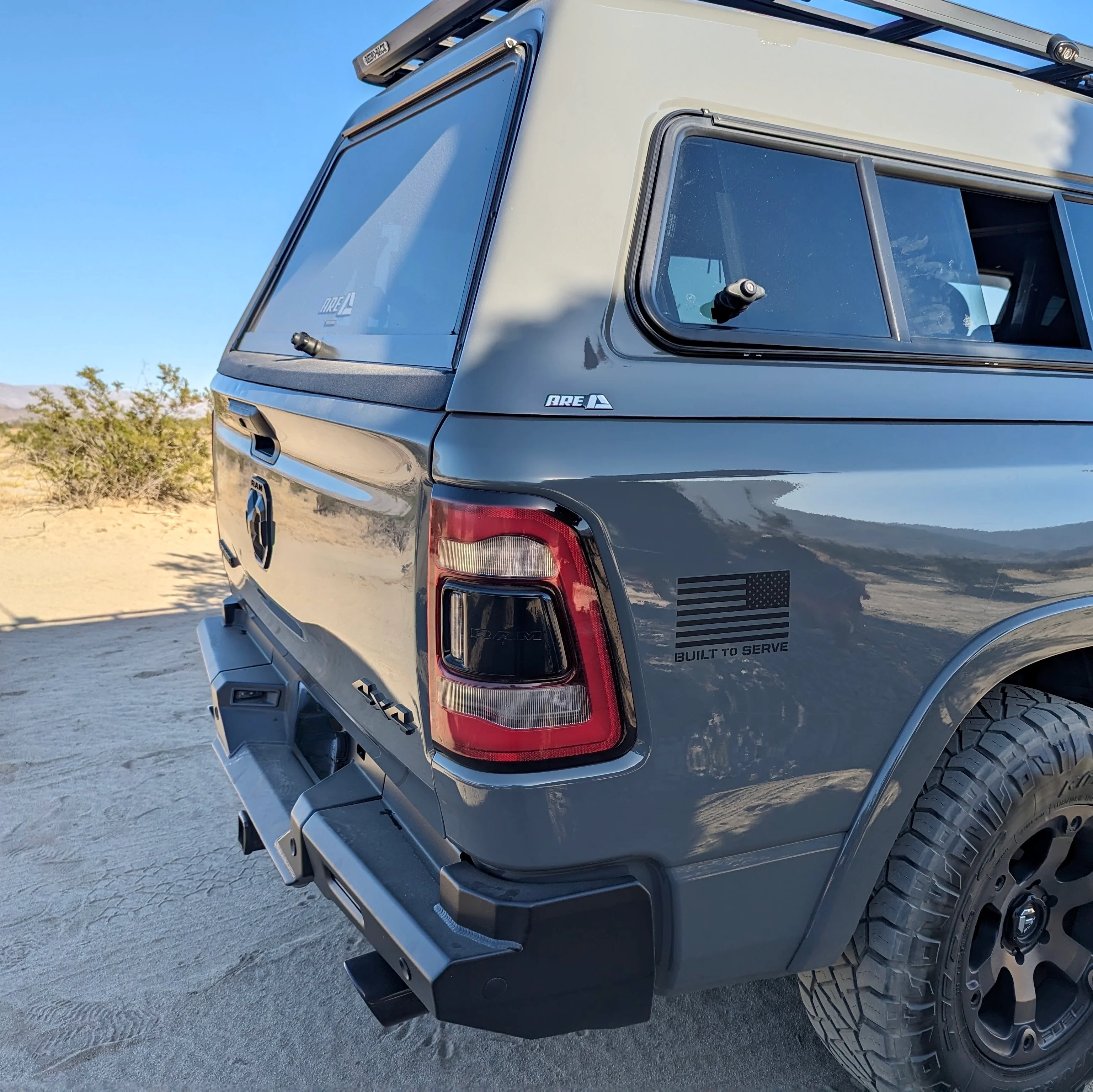 High Clearance MOD V2 Rear Bumper, 2019 - 2024 RAM 1500 DT & Rebel - Image 15