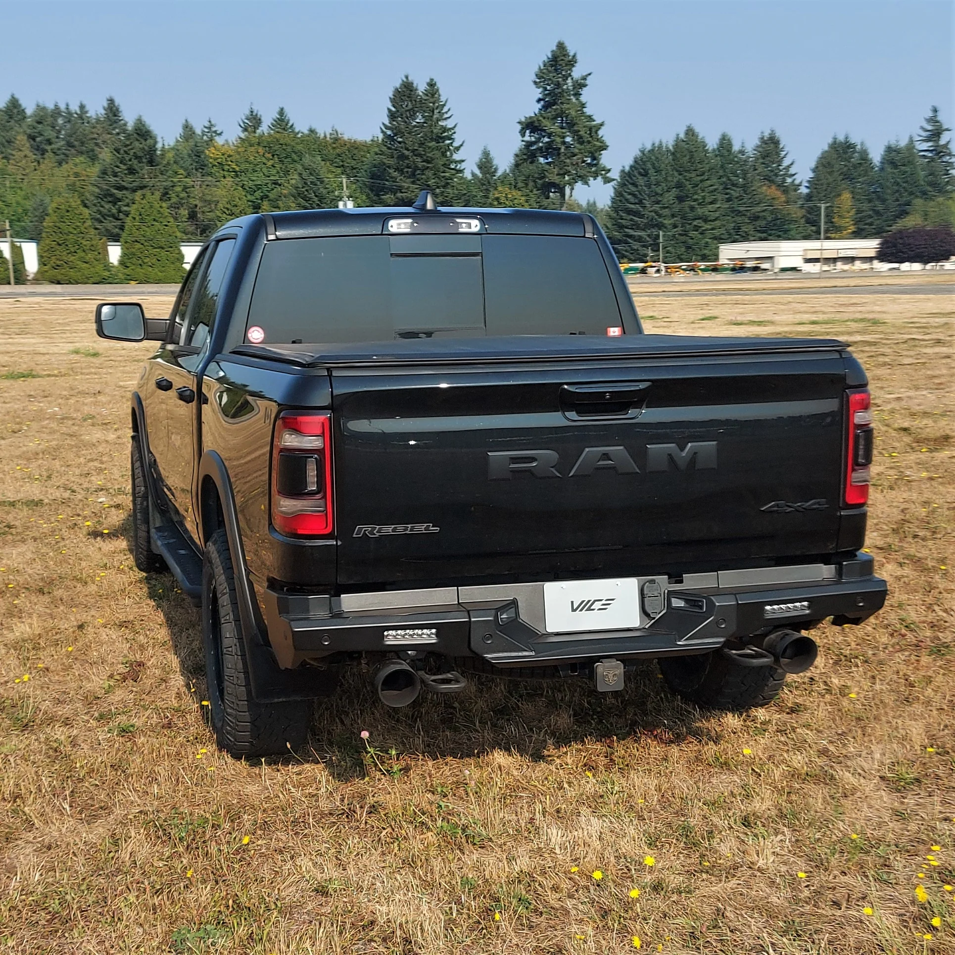 High Clearance MOD V2 Rear Bumper, 2019 - 2024 RAM 1500 DT & Rebel - Image 19