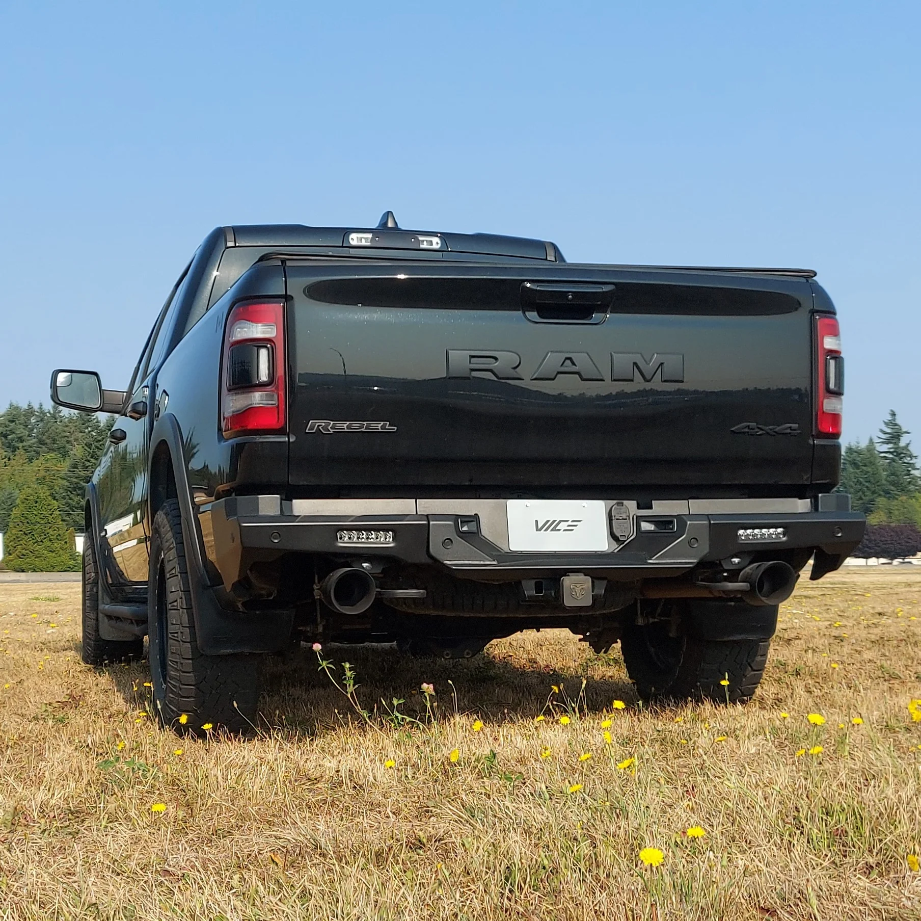 High Clearance MOD V2 Rear Bumper, 2019 - 2024 RAM 1500 DT & Rebel - Image 22