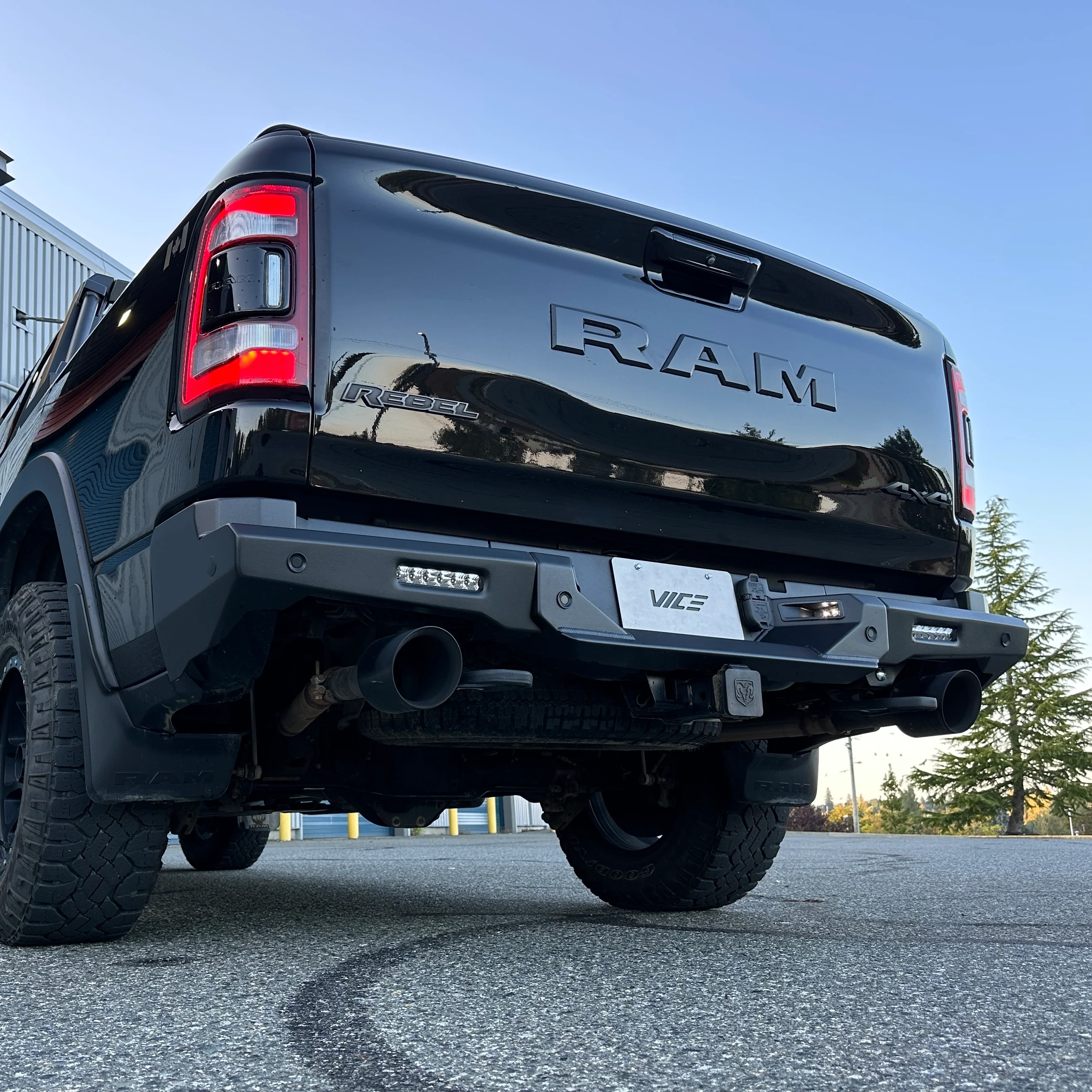 High Clearance MOD V2 Rear Bumper, 2019 - 2024 RAM 1500 DT & Rebel - Image 6