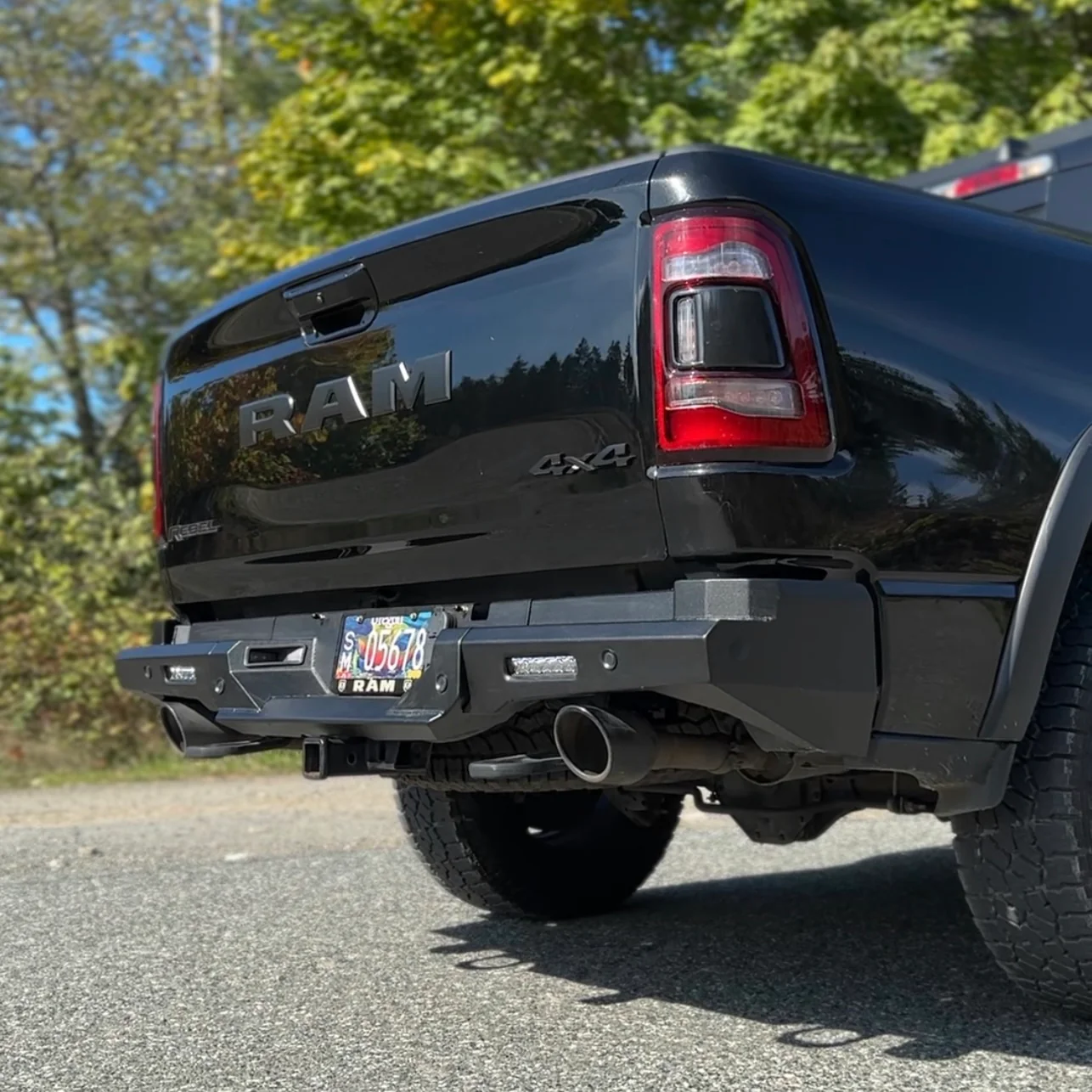 High Clearance MOD V2 Rear Bumper, 2019 - 2024 RAM 1500 DT & Rebel - Image 9