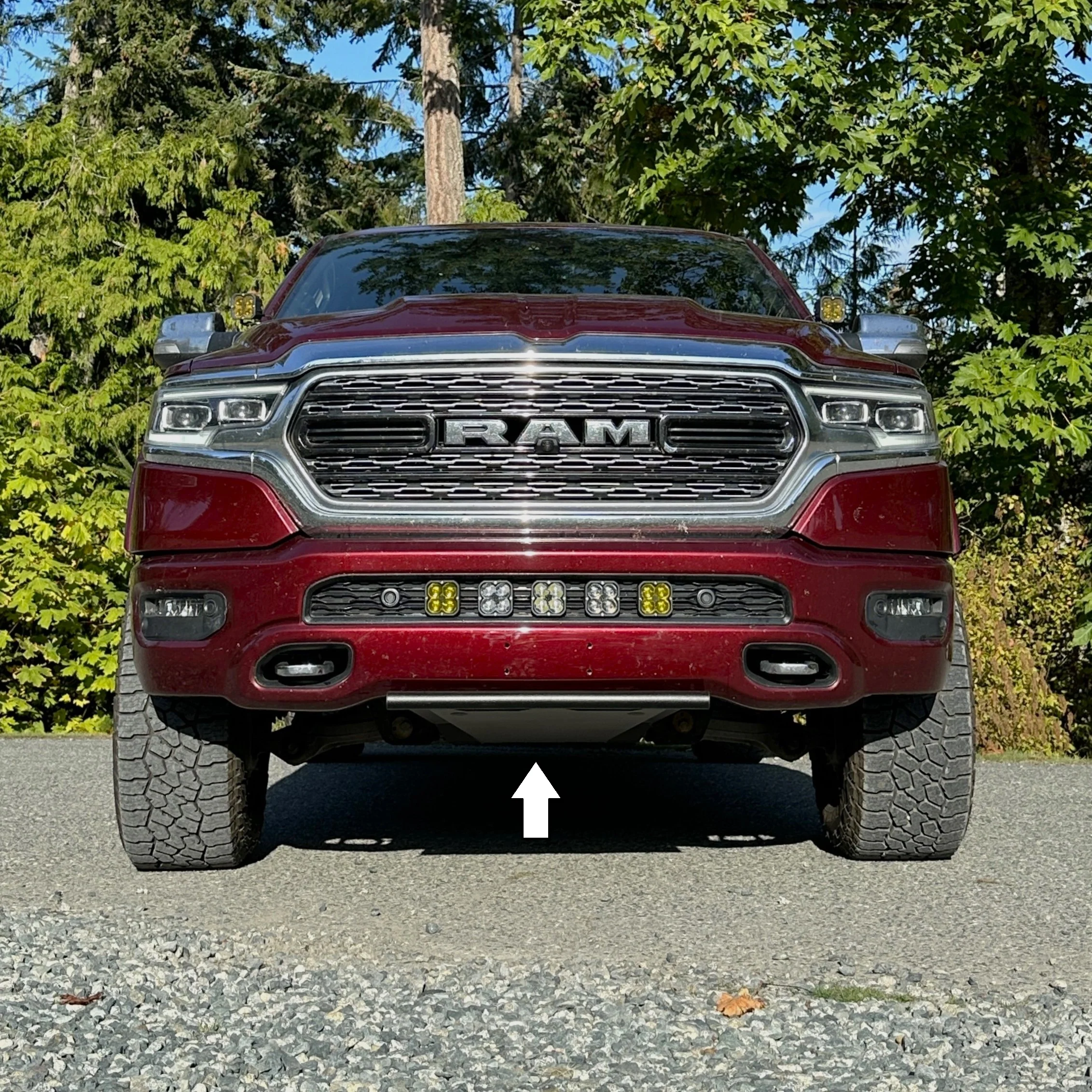 OEM+ Low Profile Bumper Skidplate | 5th Gen | 2019 - 2024 RAM 1500 DT - Image 3