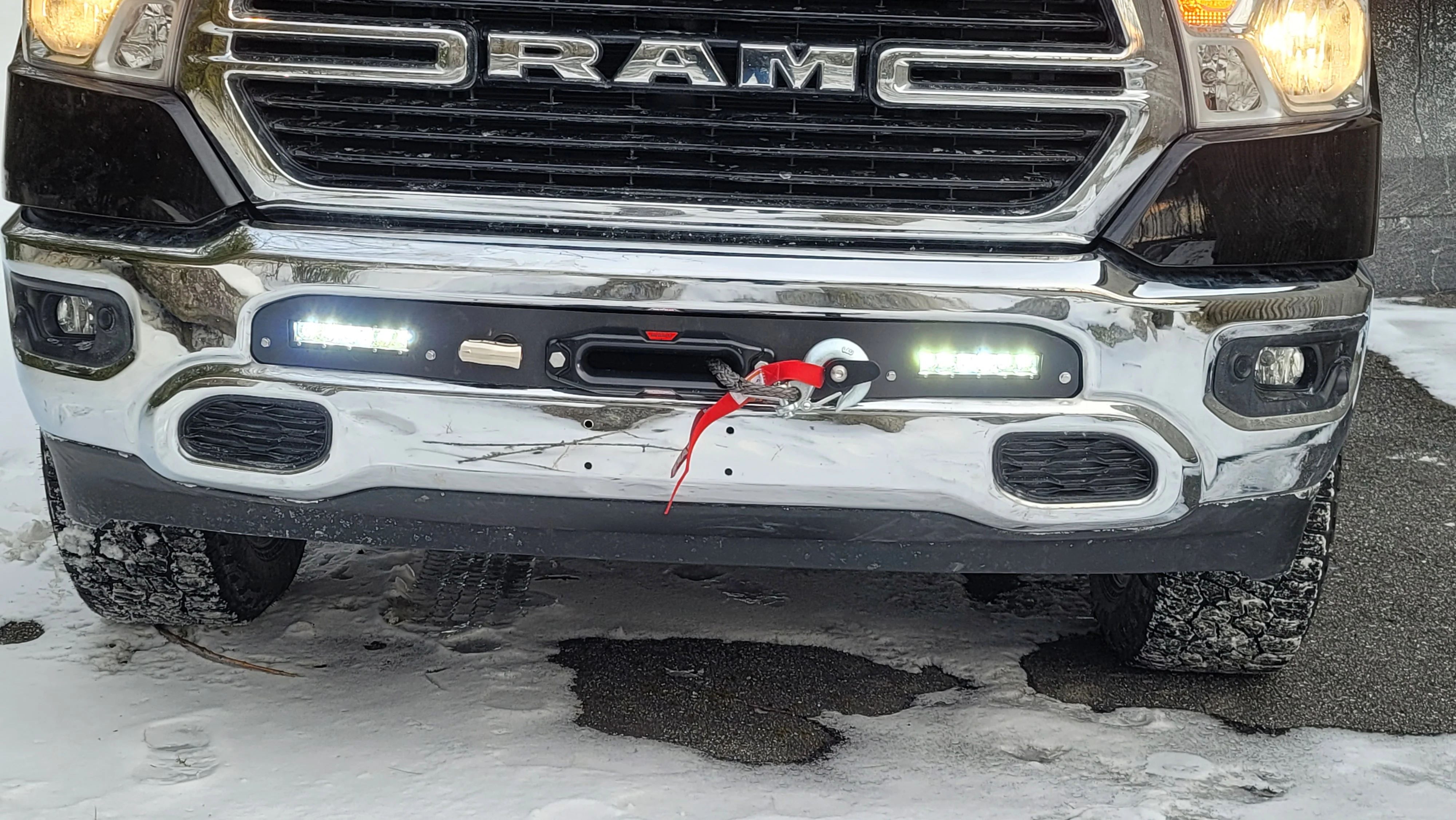 Hidden Winch Mount | 5th Gen |  2019-2024 RAM 1500 DT - Image 13