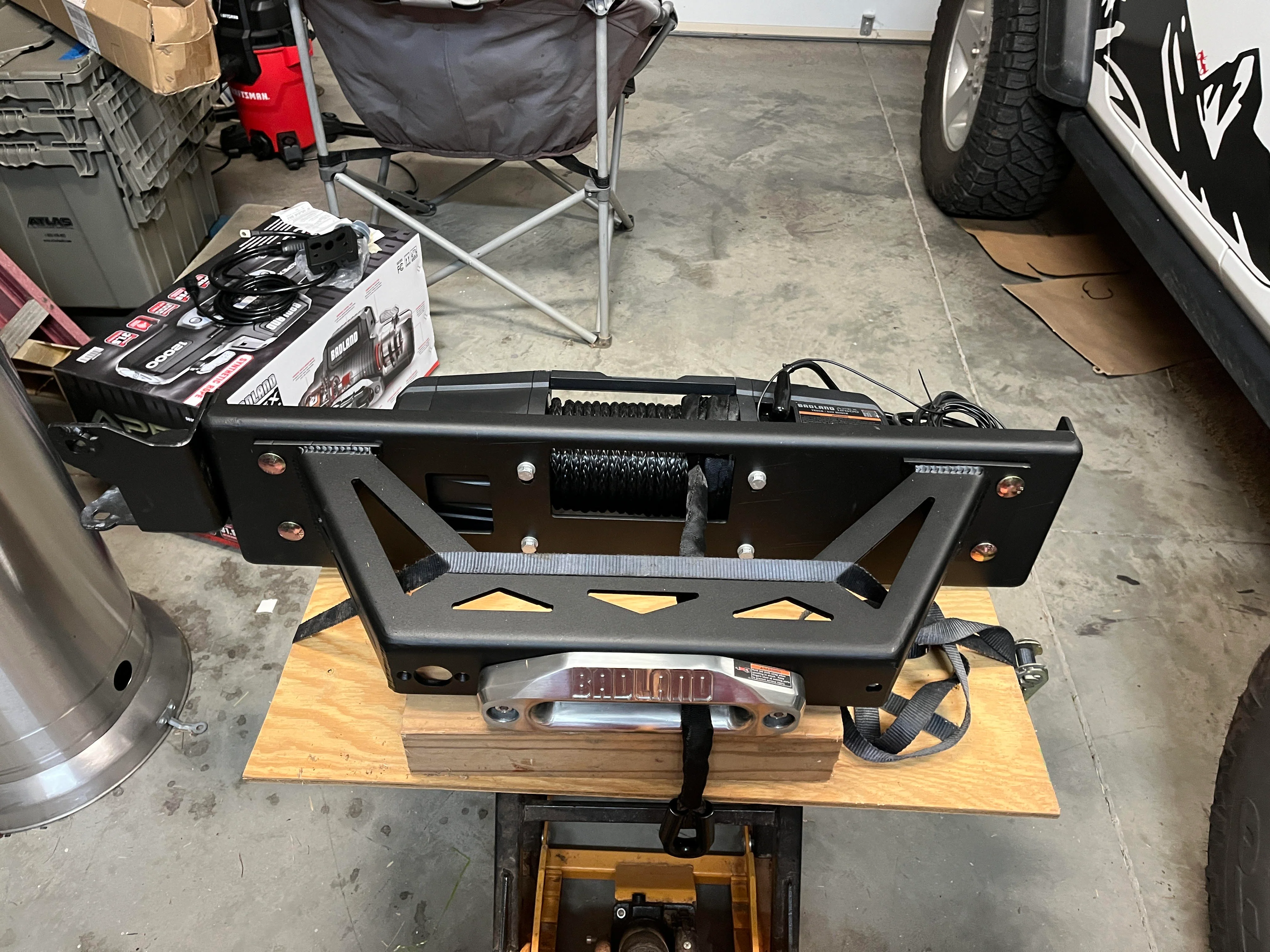 Hidden Winch Mount | 5th Gen |  2019-2024 RAM 1500 DT - Image 23