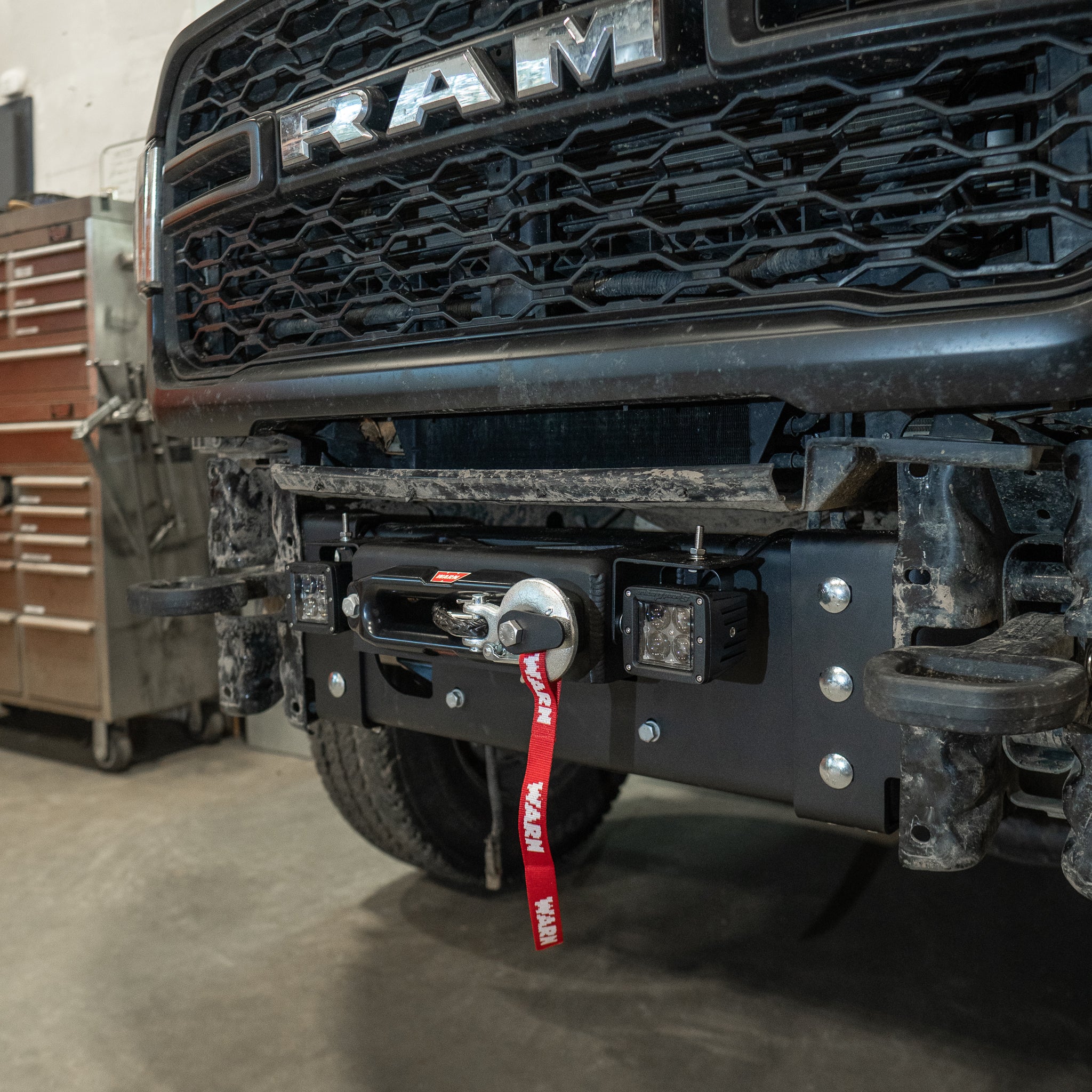 Hidden Winch Mount | 2019-2026 RAM 2500-3500 [6.4L Hemi] - Image 14