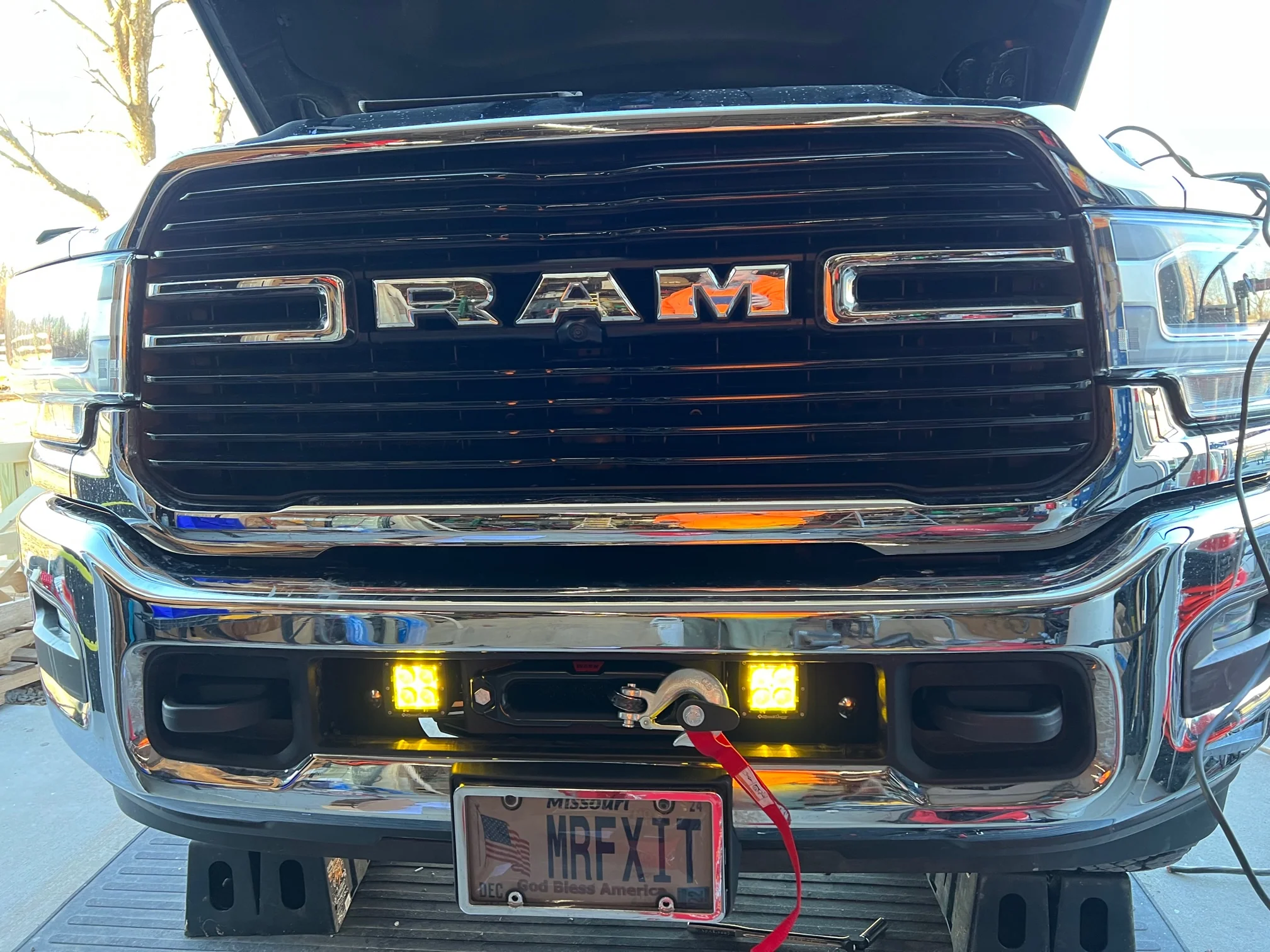 Hidden Winch Mount | 2019-2026 RAM 2500-3500 [6.4L Hemi] - Image 15