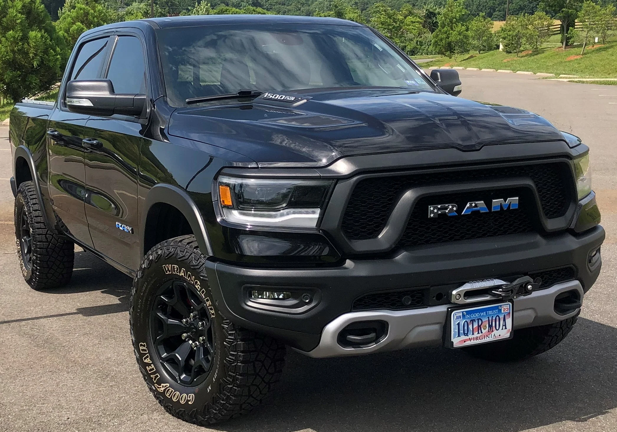 Hidden Winch Mount | 5th Gen | 2019-2024 RAM Rebel - Image 11