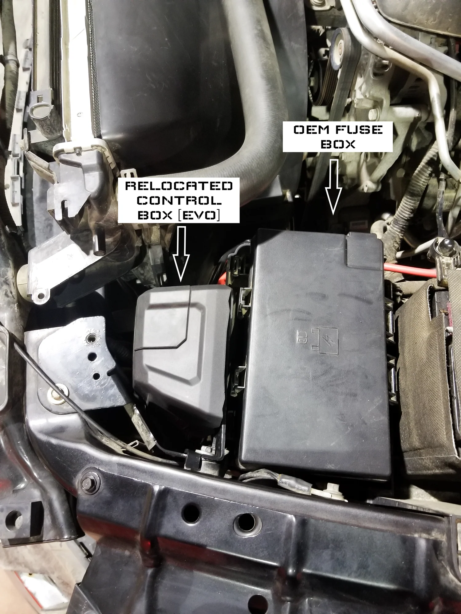 Control Box Relocation Kit | WARN VR EVO Control Box Relocation Kit | RAM Trucks - Image 4